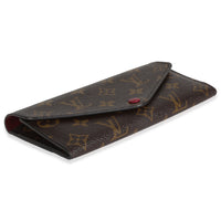 Fuchsia Monogram Canvas Josephine Wallet