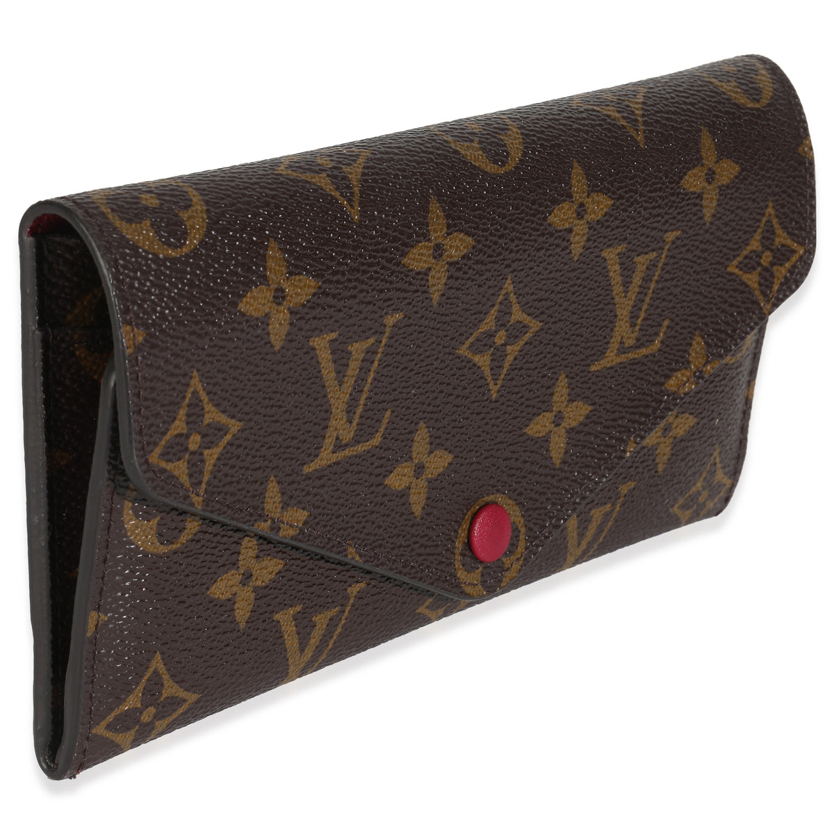 Fuchsia Monogram Canvas Josephine Wallet