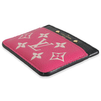 Black White Pink Empreinte Spring In The City Card Holder