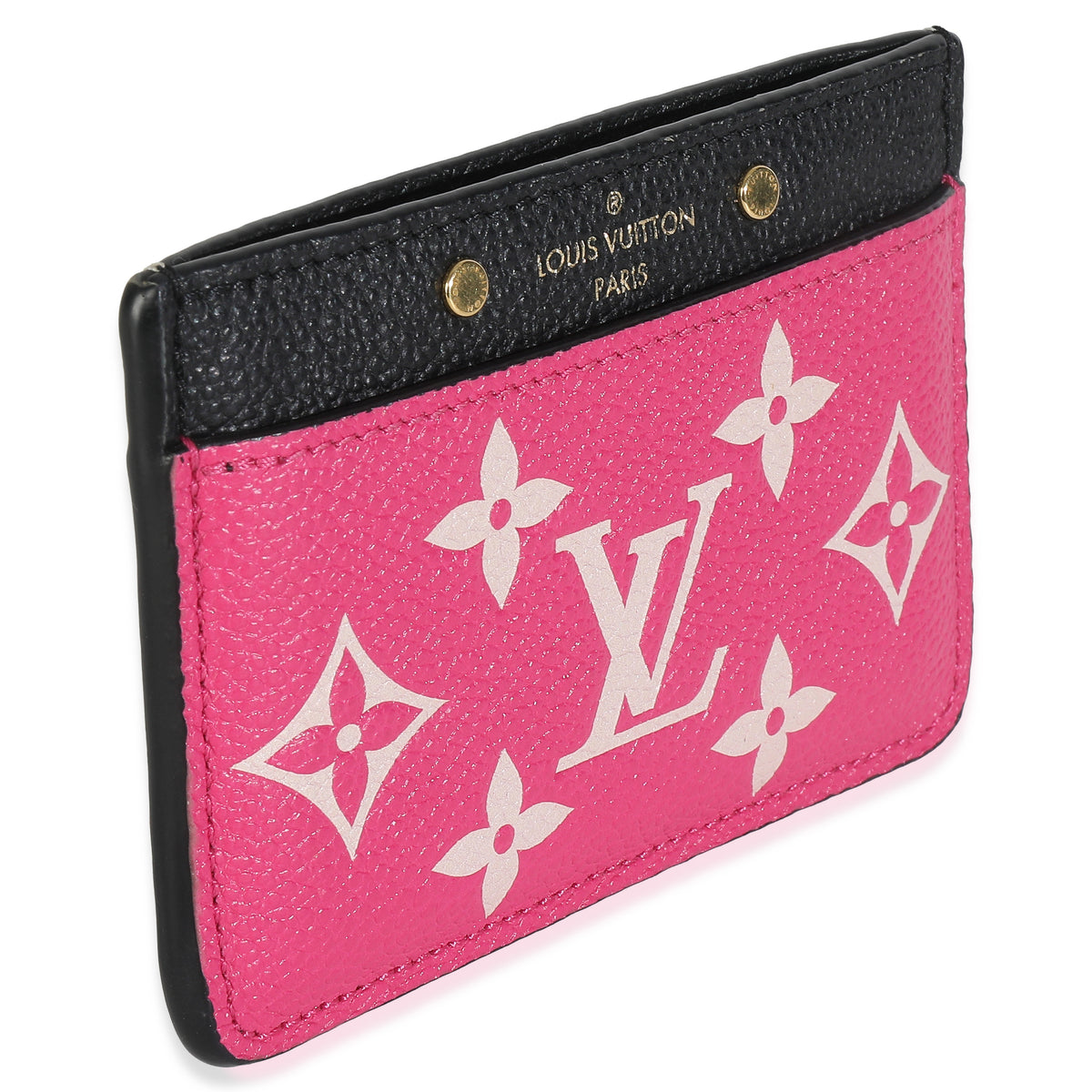 Black White Pink Empreinte Spring In The City Card Holder