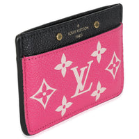 Black White Pink Empreinte Spring In The City Card Holder