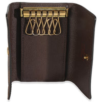 Damier Ebene Canvas Multicles 6 Key Holder