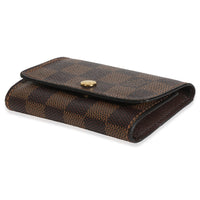 Damier Ebene Canvas Multicles 6 Key Holder