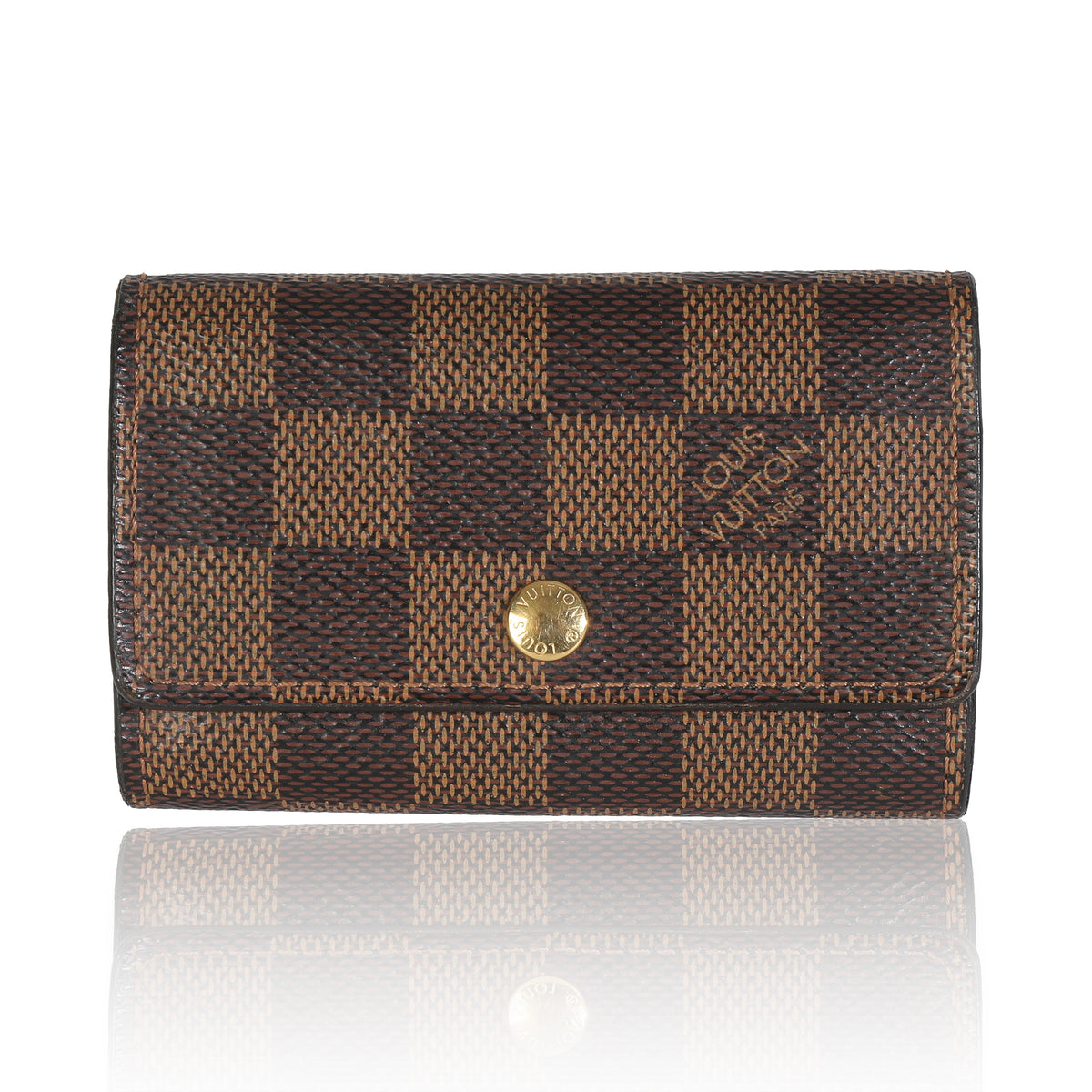 Damier Ebene Canvas Multicles 6 Key Holder