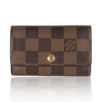 Damier Ebene Canvas Multicles 6 Key Holder