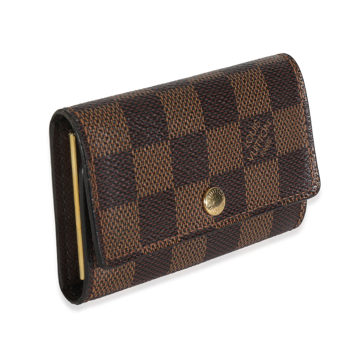 Damier Ebene Canvas Multicles 6 Key Holder