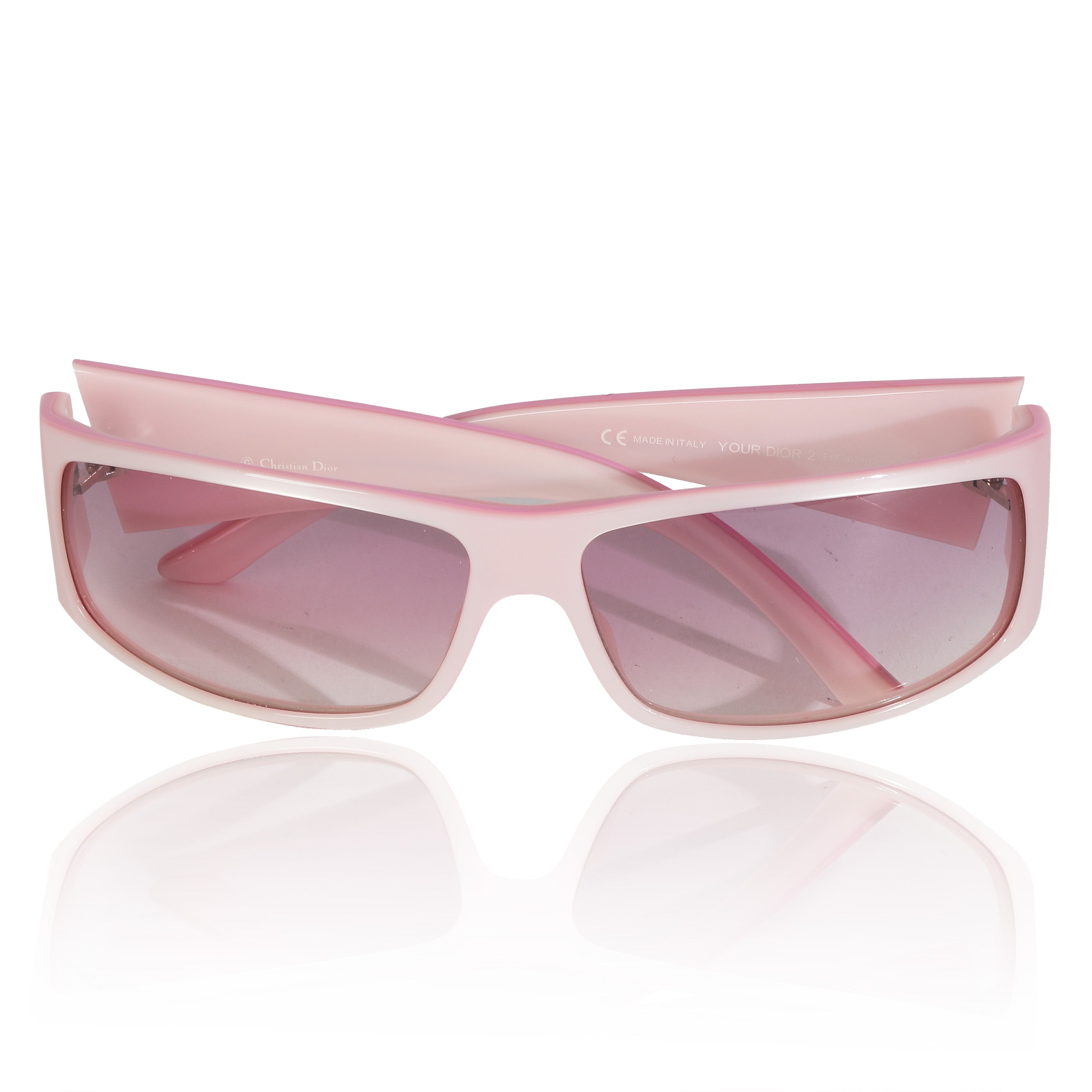 Christian Dior Vintage Pink Acetate Your Dior 2 Sunglasses