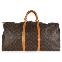 Monogram Canvas Keepall Bandouliere 60