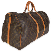 Monogram Canvas Keepall Bandouliere 60