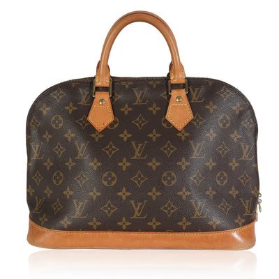 Vintage Monogram Canvas Alma MM