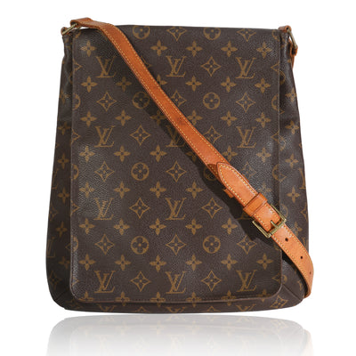 Monogram Canvas Musette Salsa GM