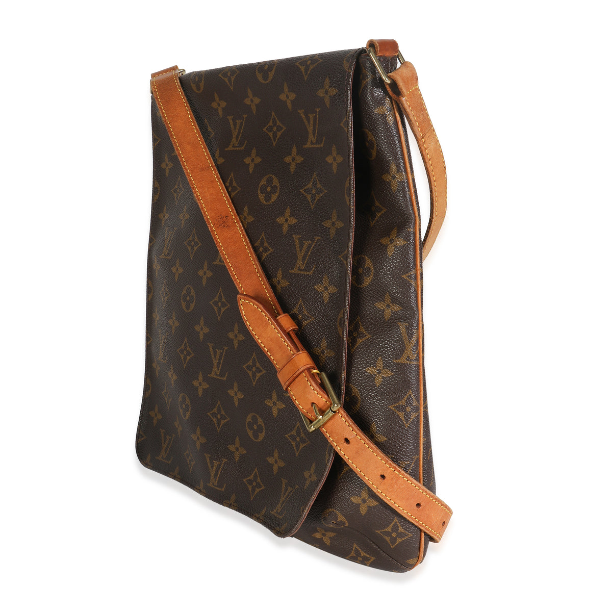 Monogram Canvas Musette Salsa GM