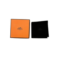 Gold-Plated  Tendresse Feline Tattoo Hinged Narrow Enamel Bracelet