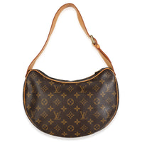 Monogram Canvas Croissant MM