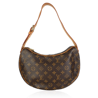 Monogram Canvas Croissant MM
