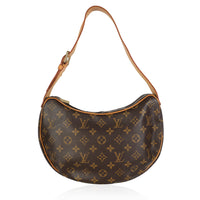 Monogram Canvas Croissant MM