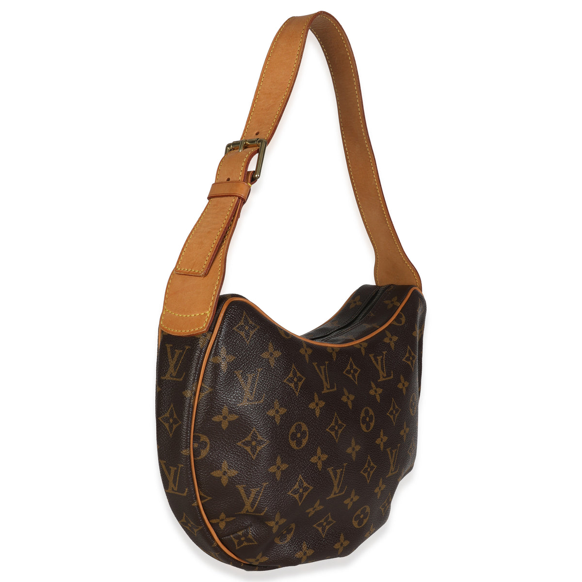 Monogram Canvas Croissant MM
