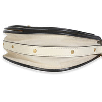 Chloe White Leather Small Nile Bracelet Bag