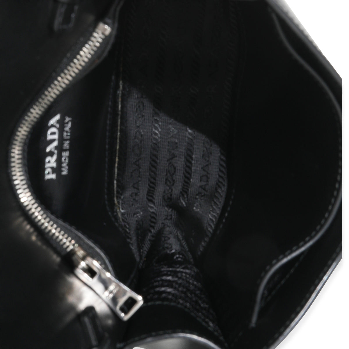 Black Saffiano City Calfskin Studded Small Elektra Shoulder Bag