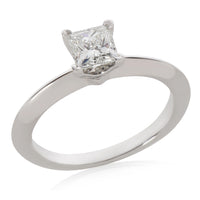 0.53 ct Princess Diamond Engagement Ring