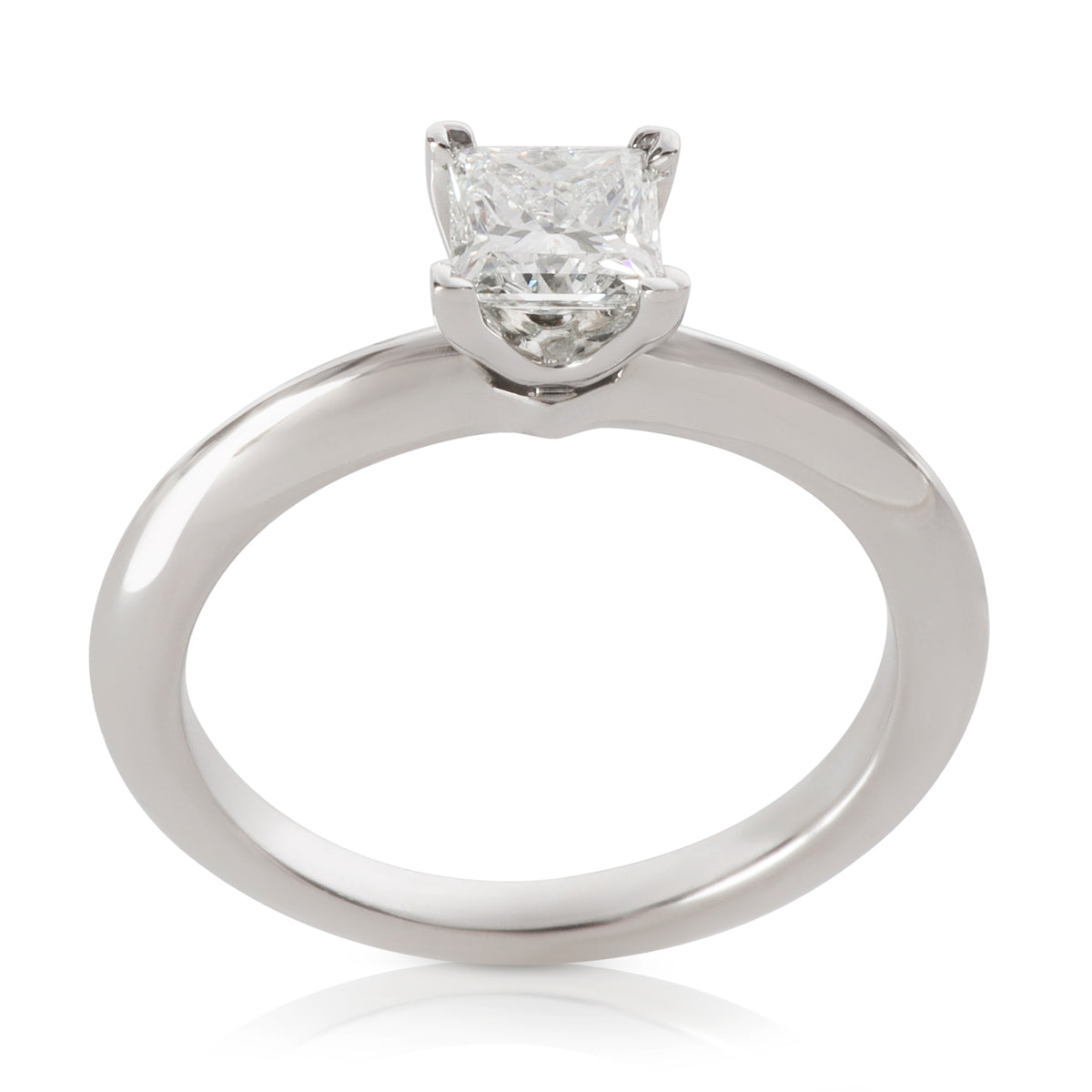 0.53 ct Princess Diamond Engagement Ring