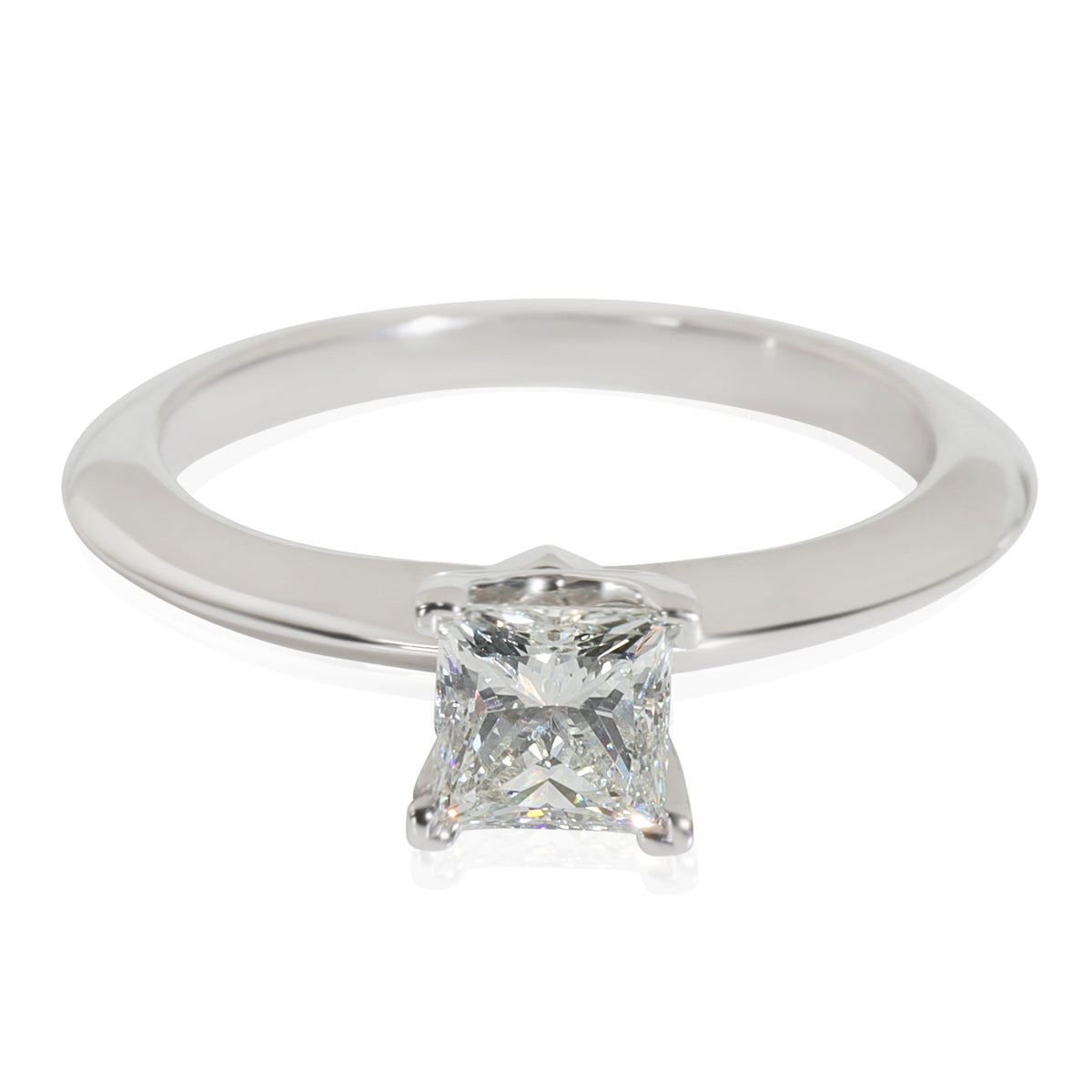 0.53 ct Princess Diamond Engagement Ring