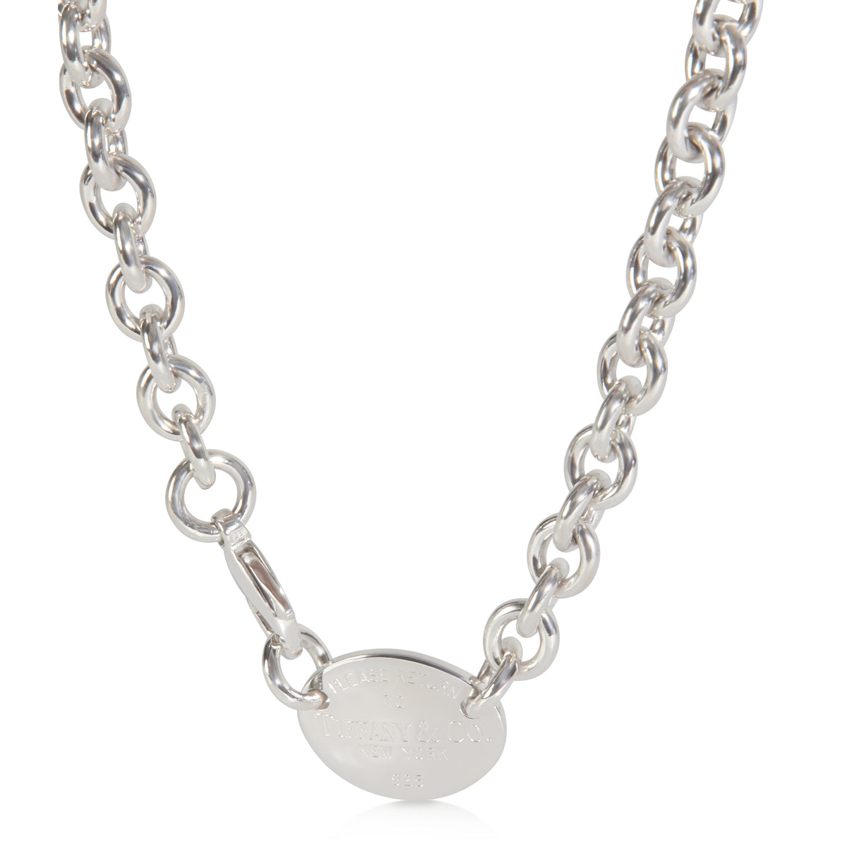 Sterling Silver  Return To Tiffany Necklace