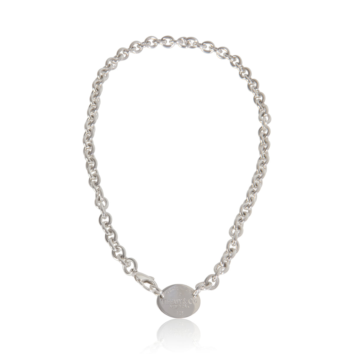 Sterling Silver  Return To Tiffany Necklace