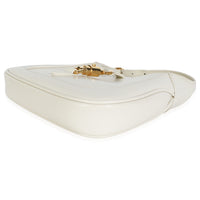 Mystic White Boarded Dyana Lux Calfskin Mini Jackie 1961 Hobo