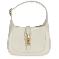 Mystic White Boarded Dyana Lux Calfskin Mini Jackie 1961 Hobo
