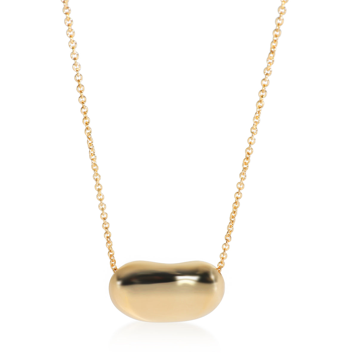 Yellow Gold  Elsa Peretti Bean Pendant