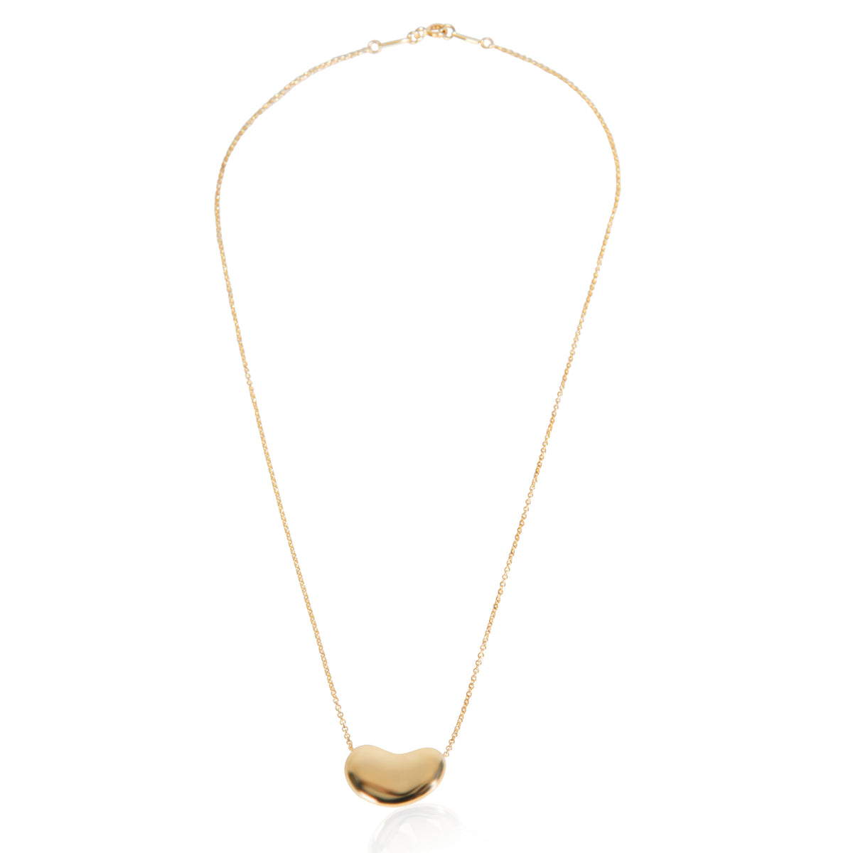 Yellow Gold  Elsa Peretti Bean Pendant
