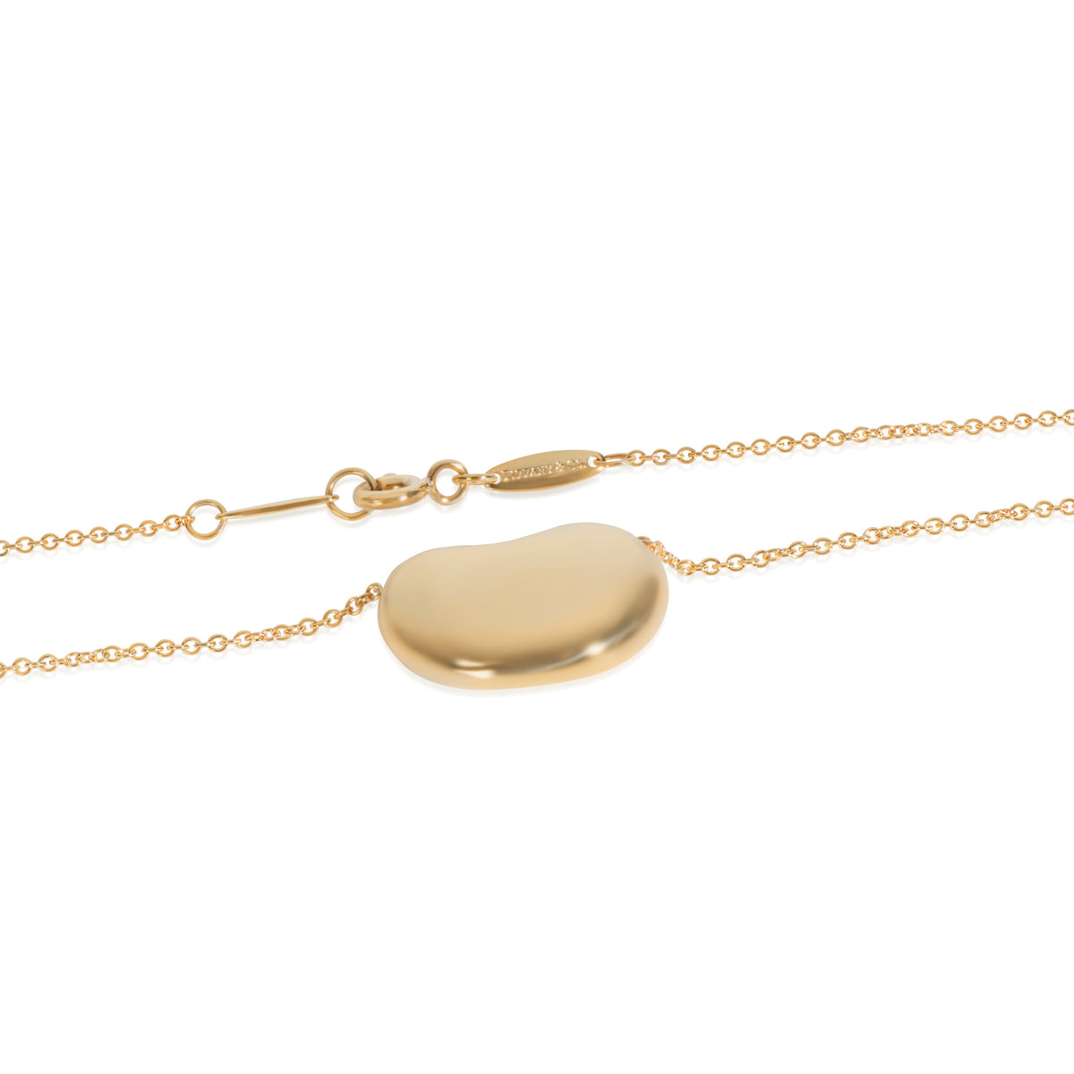Yellow Gold  Elsa Peretti Bean Pendant