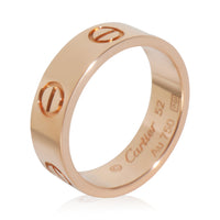 Cartier Rose Gold  Love Ring bv