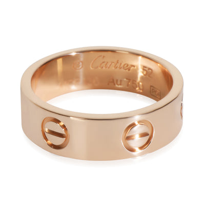 Cartier Rose Gold  Love Ring fv
