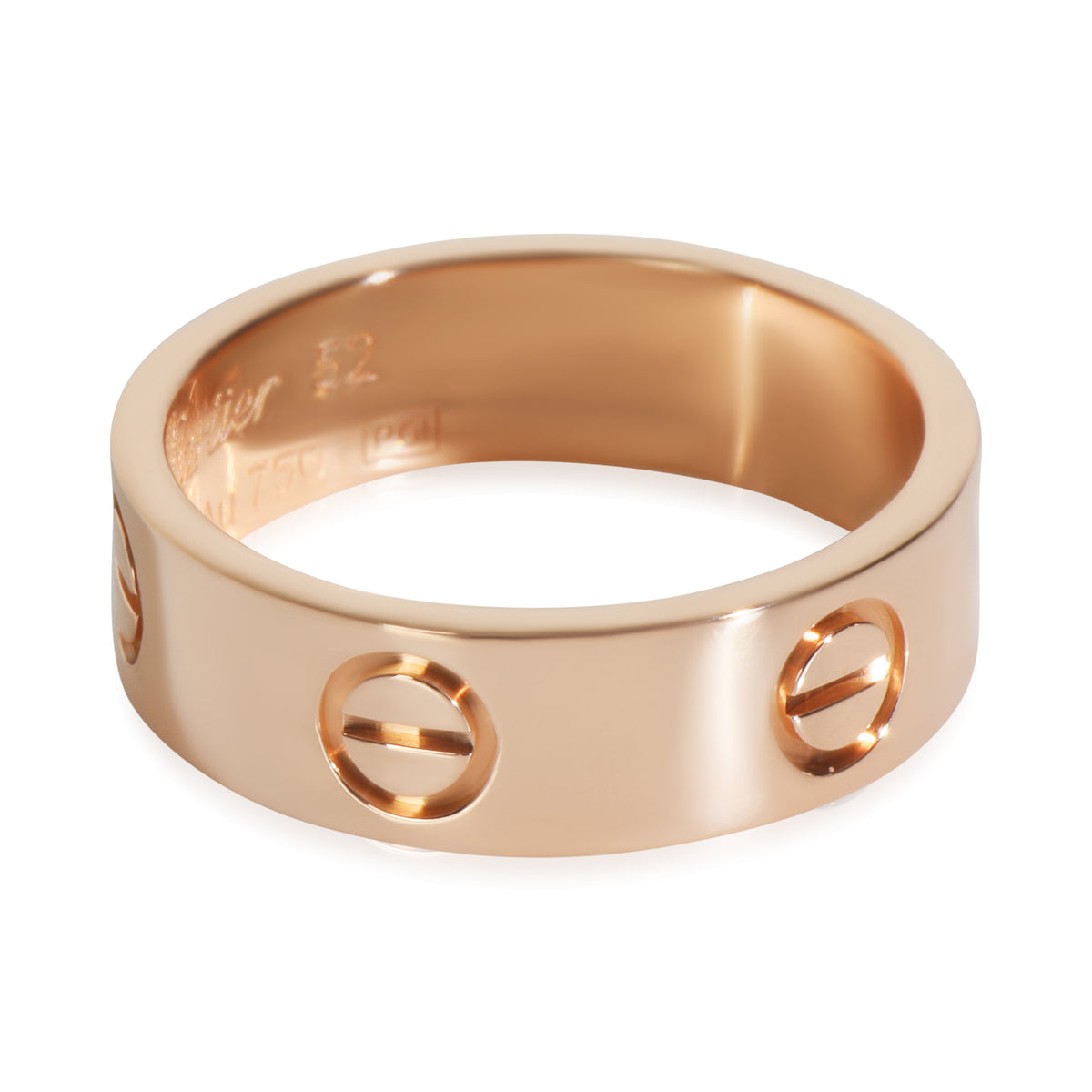 Cartier Rose Gold  Love Ring sv
