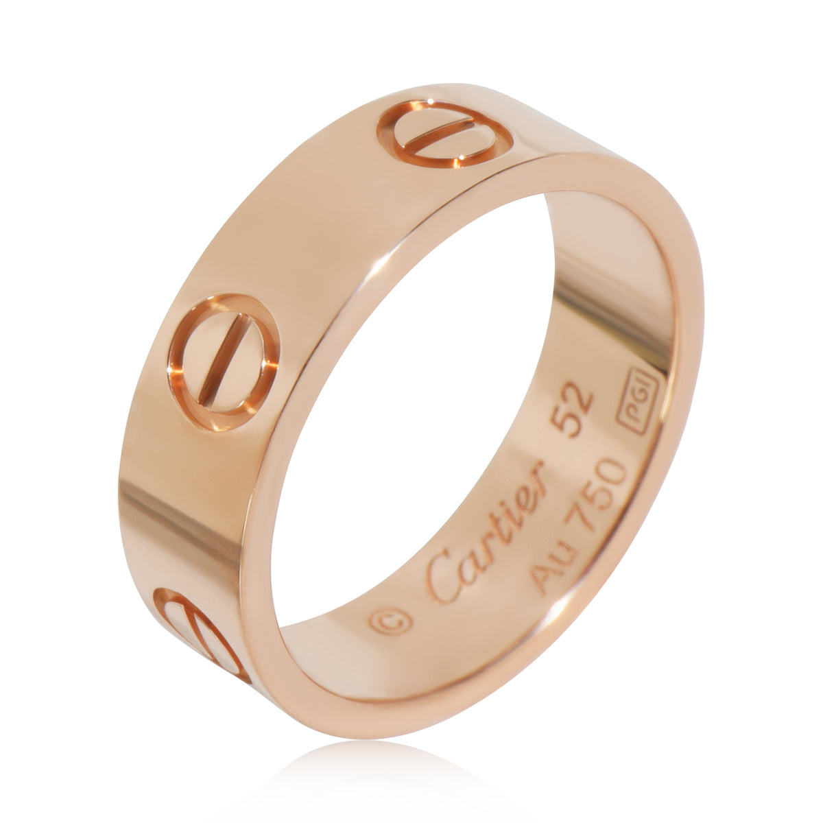 Rose Gold  Love Ring