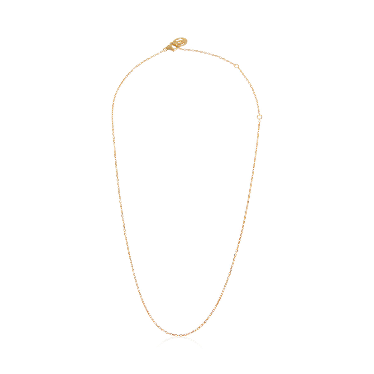 Yellow Gold  Cable Chain Necklace
