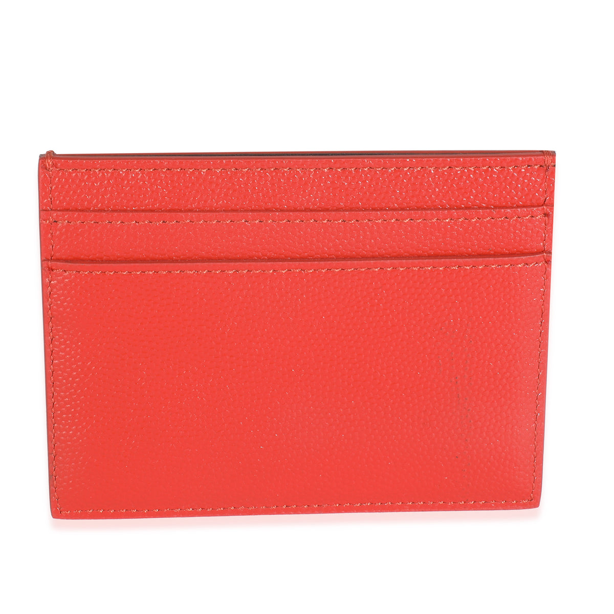 Red Grain De Poudre Credit Card Case