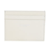White Grain De Poudre Credit Card Case