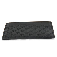 Black Microguccissima Card Case