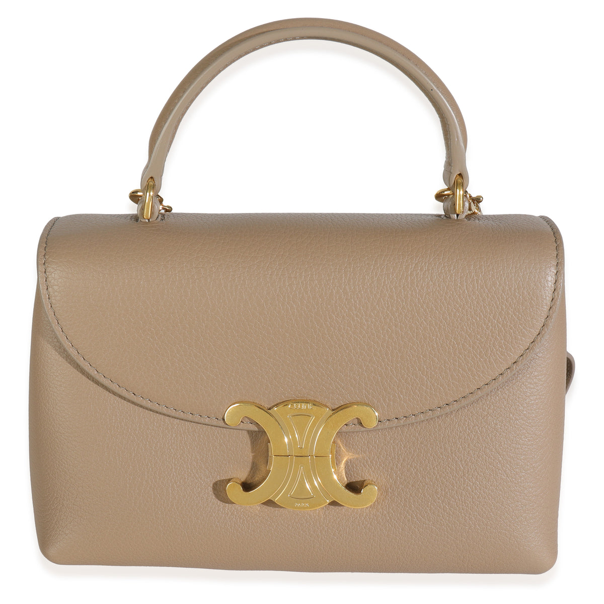 Cappuccino Supple Calfskin Teen Nino Bag