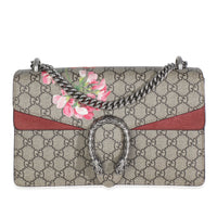 Gucci Beige Multicolor Dry Rose GG Supreme Canvas Blooms Medium Dionysus Bag Handbag fv