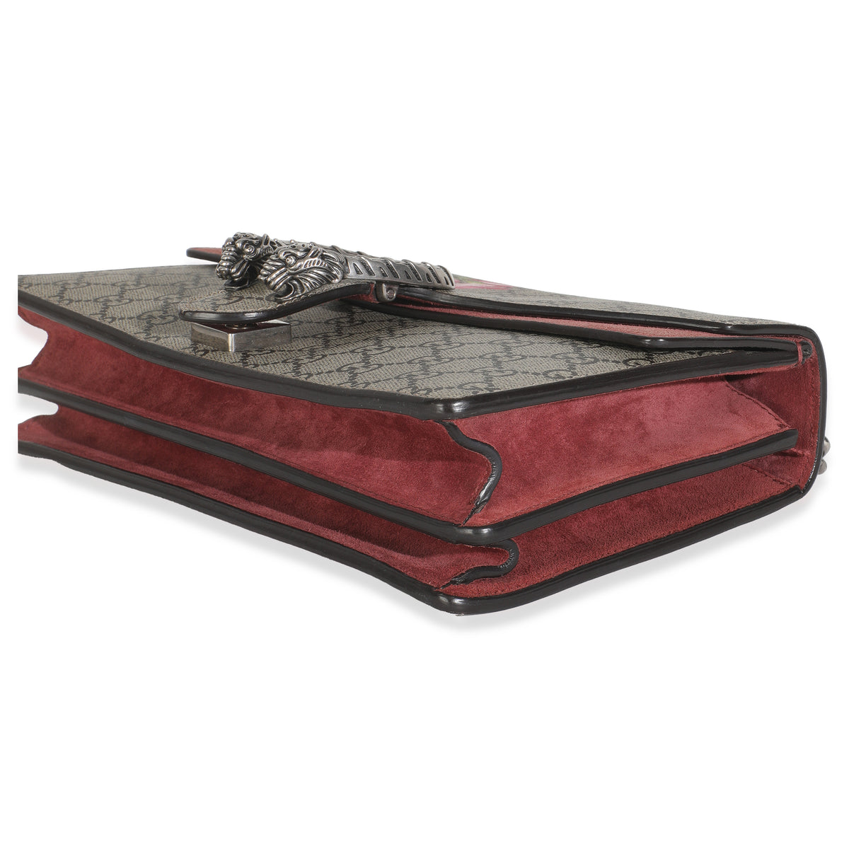 Beige Multicolor Dry Rose GG Supreme Canvas Blooms Medium Dionysus Bag