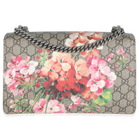 Beige Multicolor Dry Rose GG Supreme Canvas Blooms Medium Dionysus Bag