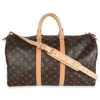 Monogram Canvas Keepall Bandouliere 45