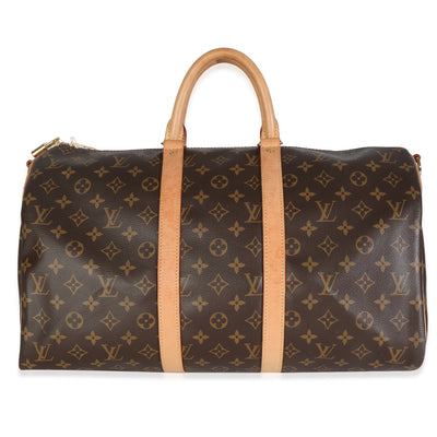 Monogram Canvas Keepall Bandouliere 45