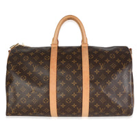 Monogram Canvas Keepall Bandouliere 45