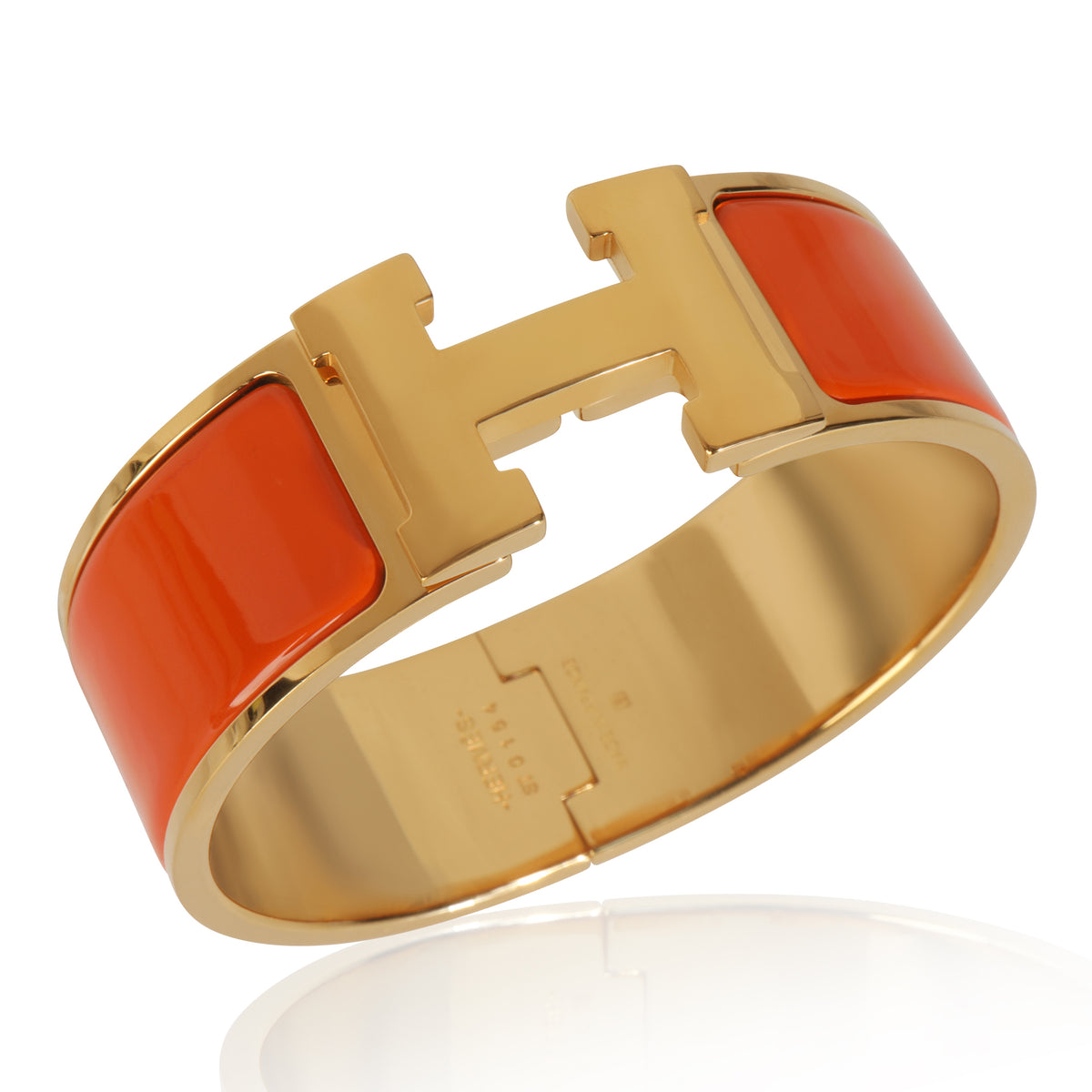 Gold-Plated  Clic Clac In Organe Fruite Bracelet