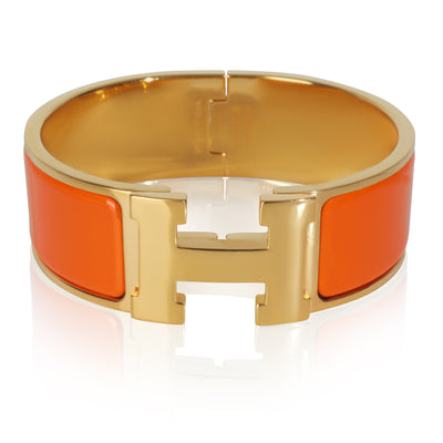 Gold-Plated  Clic Clac In Organe Fruite Bracelet